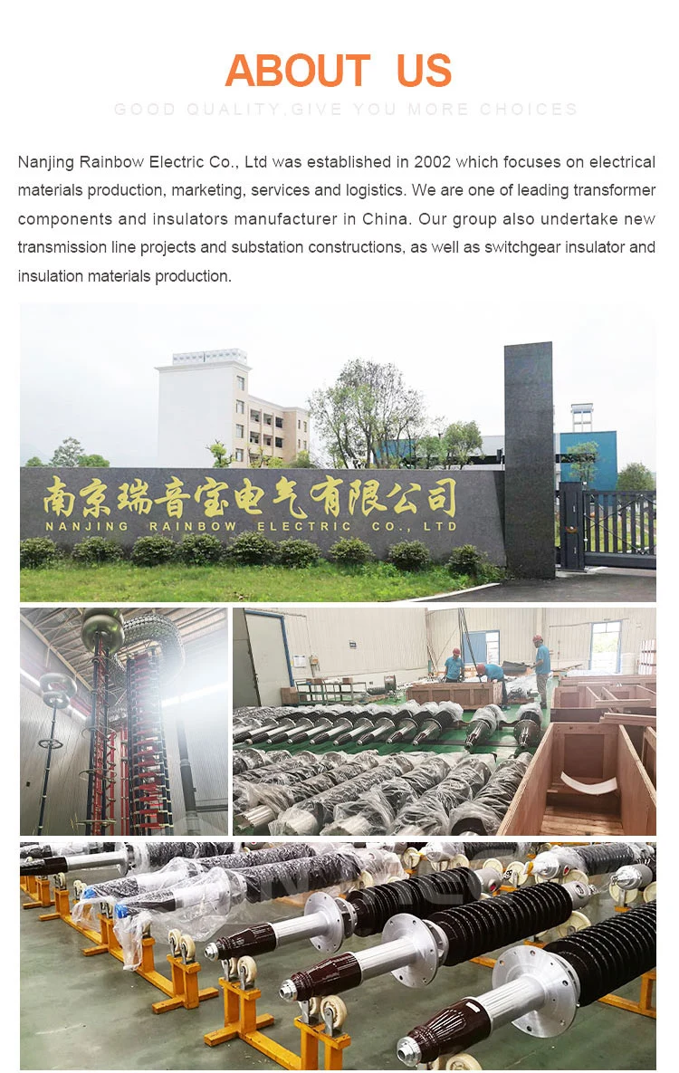 40.5kV/2000A OIP Condenser Capacitive Transformer Bushing