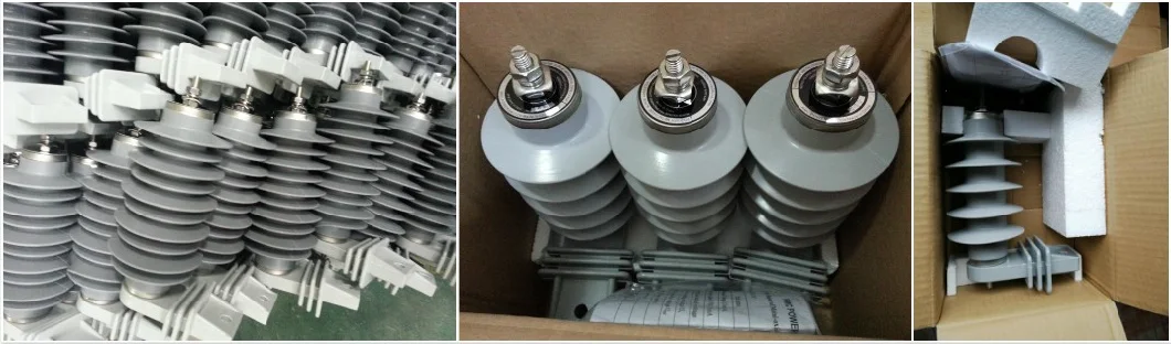 12kv/24kv/36kv, 5ka/10ka Polymeric ZnO Lightning Surge Arrester